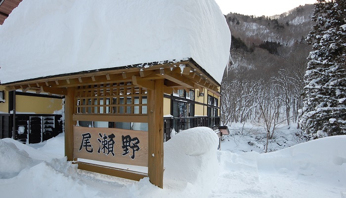 再び大雪そして寒波襲来の檜枝岐村。ようやく雪が止んだ２０１８年１月２８日(日）の朝。