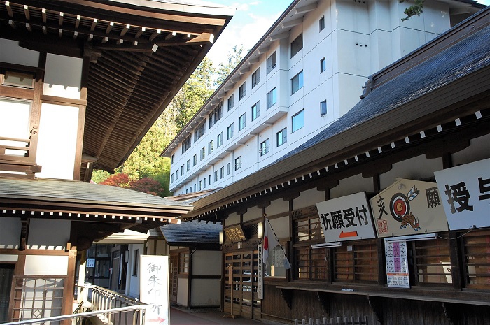 今回は三峯神社の興雲閣様にご宿泊させていただきました(２０１９年１１月７日）。