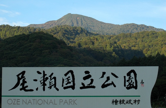 燧ケ岳(標高2356m)やブナ平やブナ坂もようやく緑の中に紅葉の色合いがうっすらと見え始めた頃でした(2025年10月3日)。