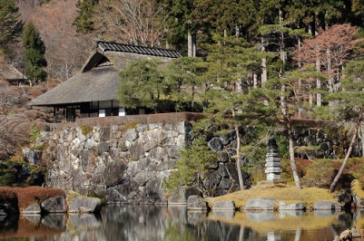 古峰神社にある美しき静観に包まれた古峯園。